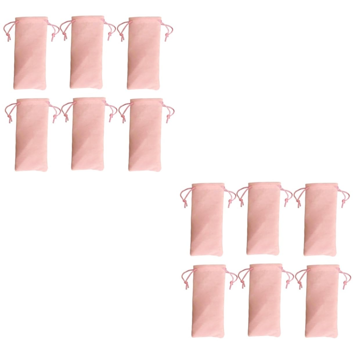 PACKOVE 36 Pz custodia per occhiali custodia rigida per occhiali da sole borsa morbida per occhiali sacchetti rosa borsone rosa buste custodia occhiali borsa protettiva per occhiali