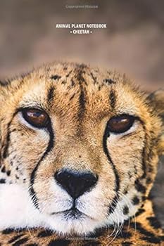 Animal Planet Notebook - Cheetah : Notebook with Animals on Cover ,110 Pages, Sheetmusic, 6 X 9 (15. 24 X 22. 86 Cm). Perfect for Kids and Adult!