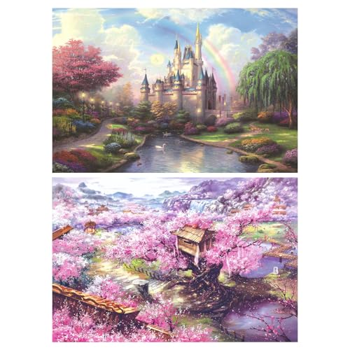 2000 Piece Jigsaw Puzzles for Adults Themed Puzzles Family Leisure