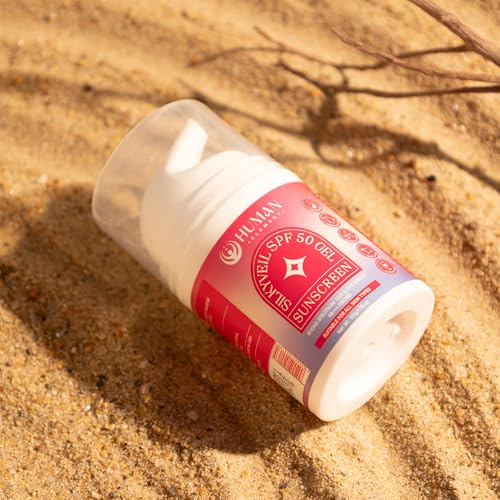 Image of HUMAN ELEMENT SilkyVeil SPF 50 Gel Sunscreen | Broad-Spectrum UVA & UVB Protection | Lightweight, Hydrating & Non-Greasy | Fast-Absorbing Formula for Daily Use | Suitable for All Skin Types | 50g