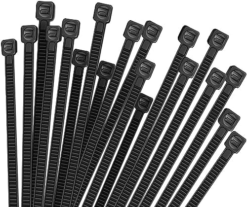 Cable Tie (300mm, 100 Pieces, Black) (Pack of 2)