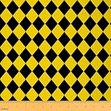 Dimensions: Longueur 276cm X Largeur 150CM - chaque pièce (1 pièce) = 3 yards. Chaque quantité est coupée en blocs individuels, comme un tissu continu de 3 verges.