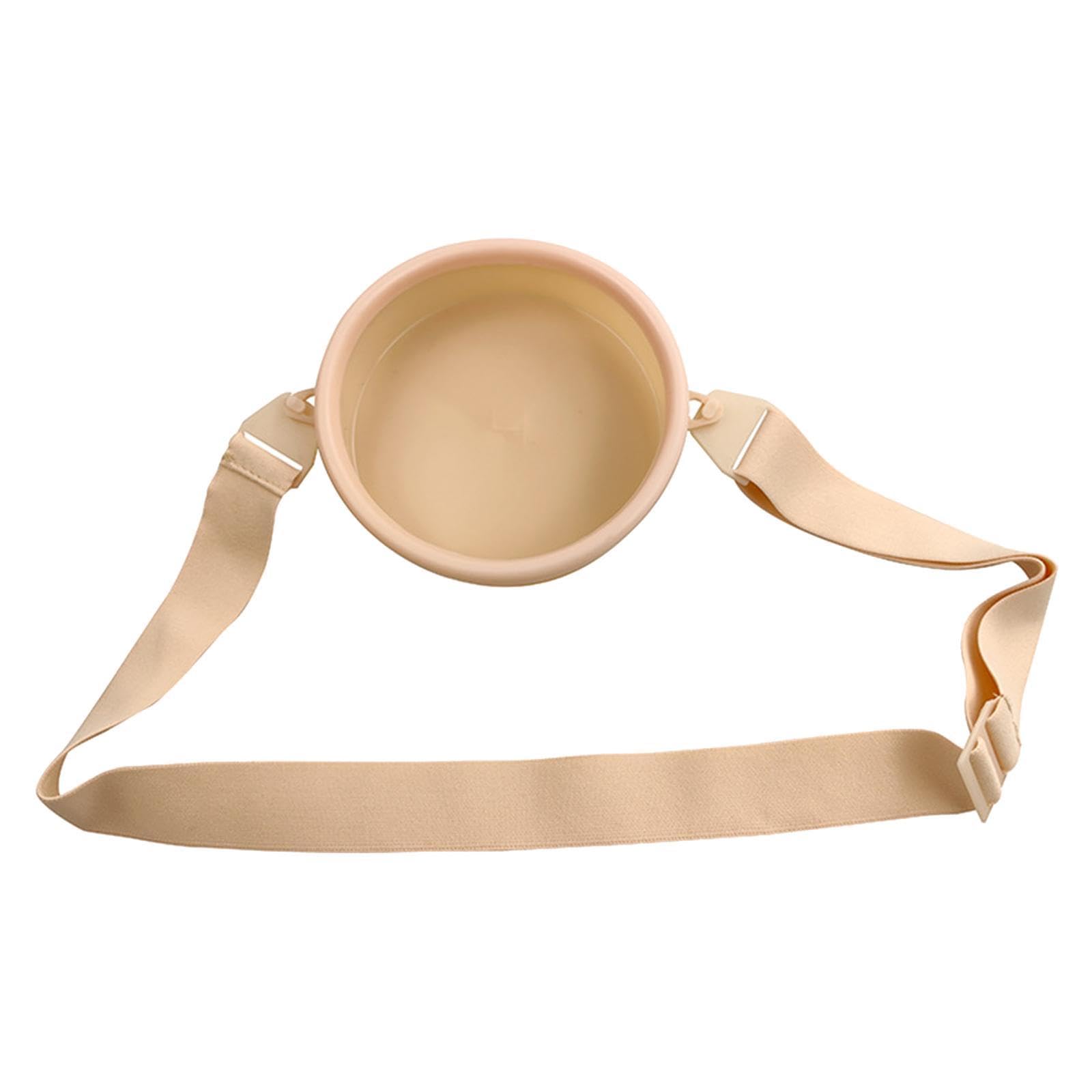 Generic Ostomy Shower Wound Protector Adjustable Bath Cover for Adults with Round Opening