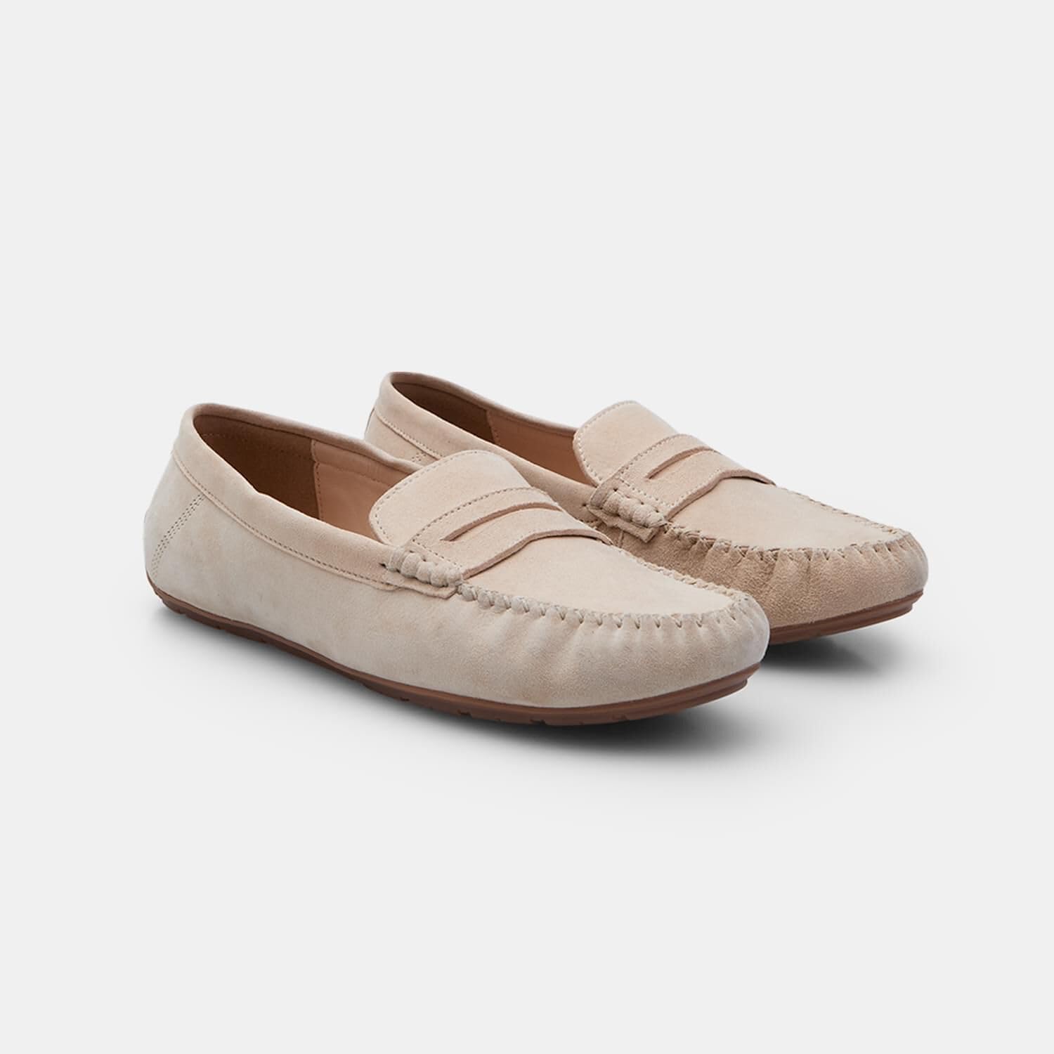 BATA Mocassini in Suede da Donna Eleganti e Comodi | Pelle scamosciata di qualità, fodera interna in pelle, suola sintetica resistente, design casual e sofisticato