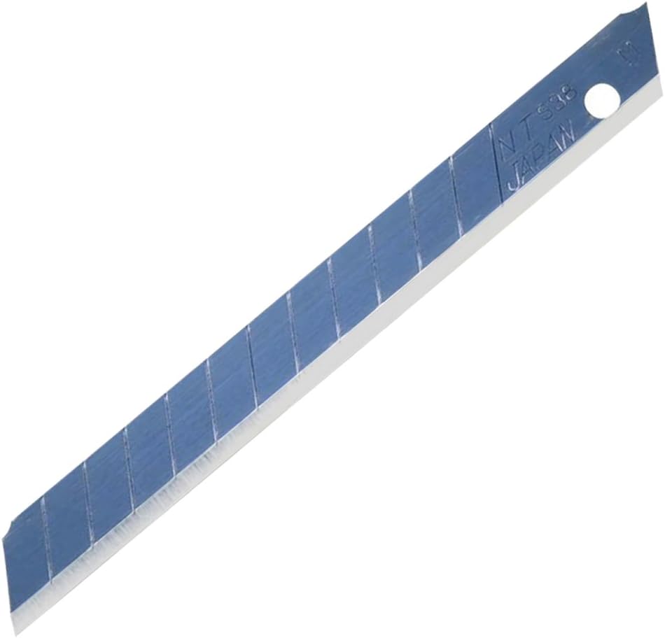 NT Cutter 9mm Ex tra-Sharp Black Snap-Off Blades, 50-Blade/Pack, 1 Pack (BA-51P)