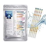 16 in 1 Drinking Water Test Kit, 60 Water Testing Strips for Drinking Water, Lead Testing Kit with pH, Hardness, Chlorine, Nitrate and More, Home Water Testing Kits for Drinking Water Quality