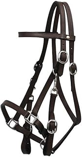Showman Brown Leather Trail Halter Bridle Combo Price In India