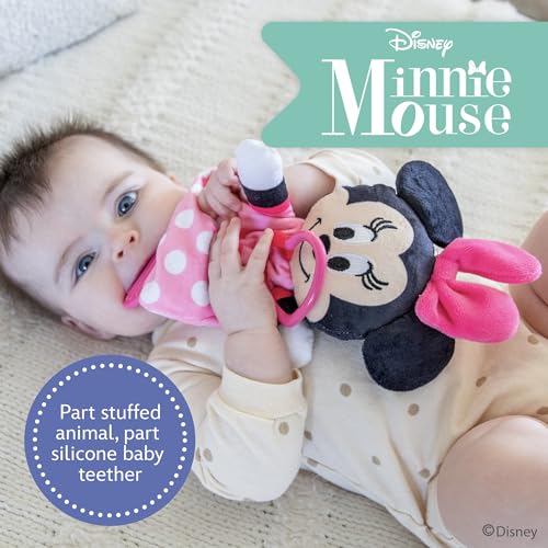 Kids Preferred KP79977 Disney Baby Minnie Mouse Plush And Sensory Crinkle Teether Toys thumb #1