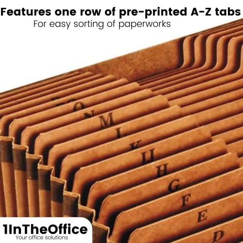 Expanding File Folder AZ, Alphabetical File Organizer