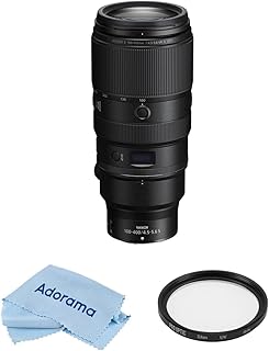 Nikon NIKKOR Z 100-400mm f/4.5-5.6 VR S Lens, Bundle with ProOptic Pro Digital 77mm Multi Coated UV Slim Filter, Cleaning Cloth