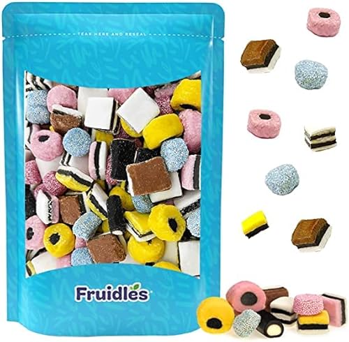 Licorice Allsorts Gummies, Allsorts Candies, A Tasty Medley Of Delicious Licorice Treats, Non-GMO (Mini Licorice Allsorts, 1 Pound)