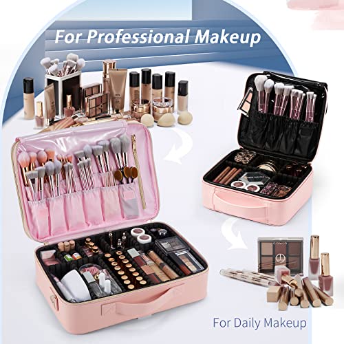 Joligrace-Large-Oxford-Fabric-Professional-Makeup-Bag-with-Removable-Back-Strap-Cosmetic-Case-Beauty-Box-Hairdressing-Tools-Organiser-Storage-Box-Hot-Pink