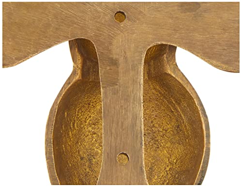 Star Rose Accents - Solid Brass Bumblebee Door Knocker 5 X 4.25 In. In A Beautiful Antique Gold For The Front Door. Includes Bonus Eco Friendly Seed Card. #TOP2