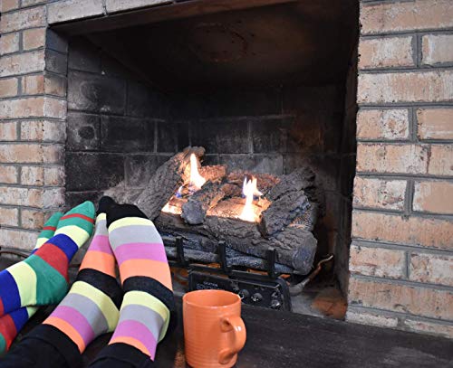 Mitch Bogen Men's Colorful Dress Socks - Fun Patterned Funky Crew Socks For Men - 12 Pack (Style 3, Sock Size 13-15Shoe Size 12-16) #TOP4