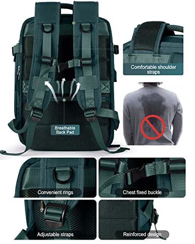 Image of VGCUB Carry on Backpack,Large Travel Backpack for Women Men Airline Approved Gym Backpack Waterproof Business Laptop Daypack