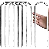 Eurmax USA Trampolines Stakes Canopy Parts Wind Stake 12 Inch Heavy Duty Stake Safety Ground Anchor