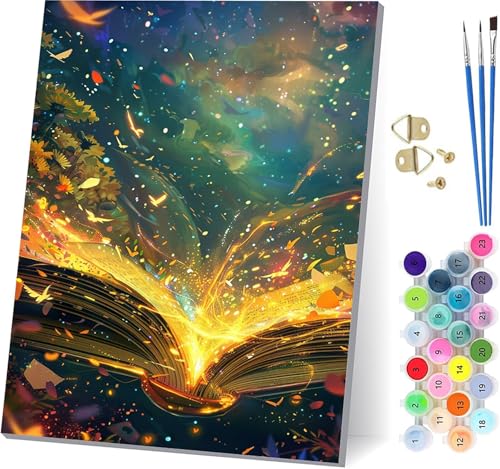 G { Paint by Numbers for Adults A DIY hG uVƃANG̋ yCgoCio[ H| Lbg |ph fW^G NGCeBuEH[A[g z[ ItBX av[g