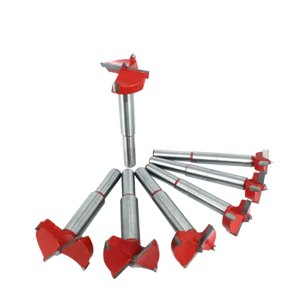 Punte Legno 15-60mm Set 10 Punte Forstner Per Legno - Diametri Da 15mm A 60mm, Ideali Per Fai Da Te E Falegnameria Punte Professionali Fai Da Te - 6