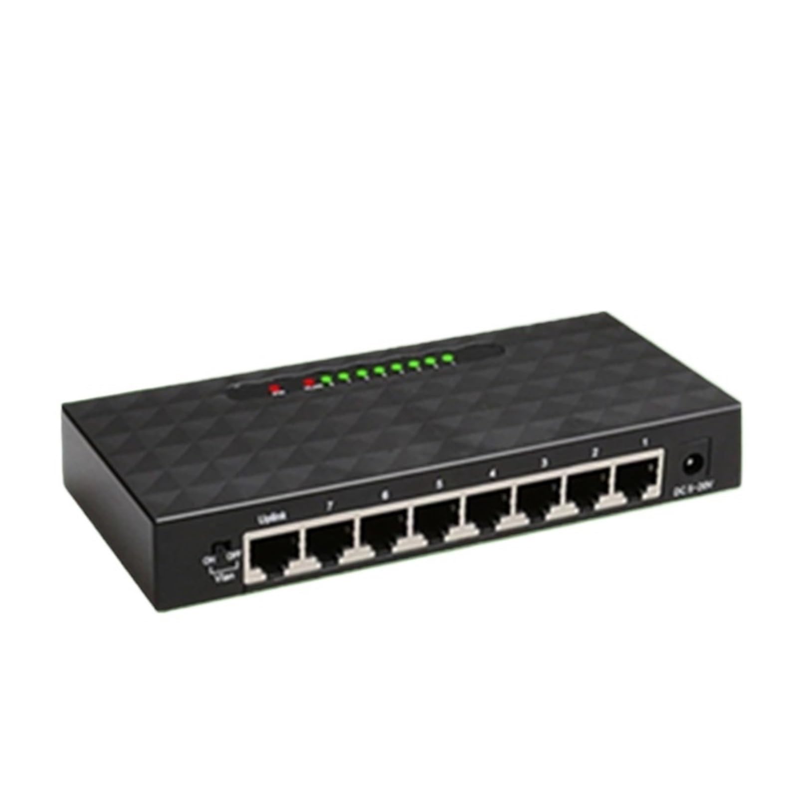 Hub RJ45 et injecteur Internet commutateur réseau 8 ports Ethernet LAN