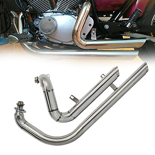 Tubo de escape Yamaha Virago 250 XV125 inoxidable que elimina ruidos por fugas en el silenciador