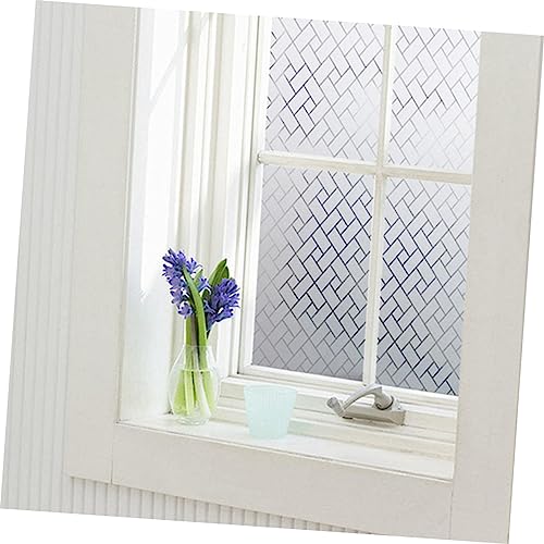 Película de ventana de privacidad frosted 39.37"x17.72" Amosfun miniatura 6