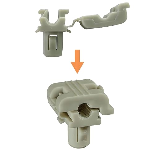 Miniatura 3 de 20 clips de barra de bloqueo de puerta, retenedores de barra de manija de puerta trasera para barra de 532 pulgadas para GM 16629990 16675980 para