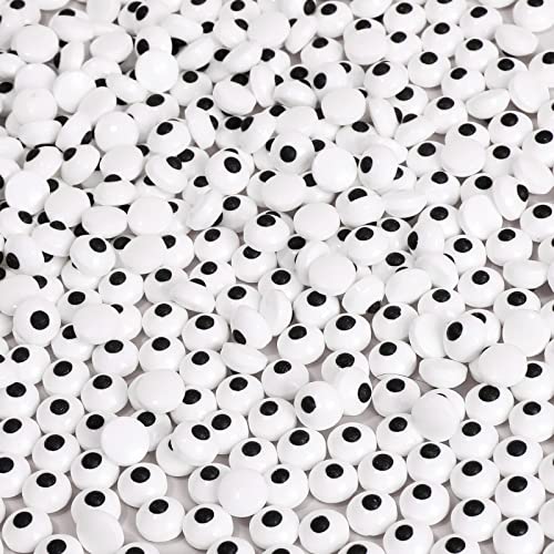 Image of Candy Eyes for Decorating Edible Small Candy Eyes Eyeballs Halloween Sprinkles for Cake Cupcakes Toppers Cookies Baking Decoratings Christmas (7mm Eyes)