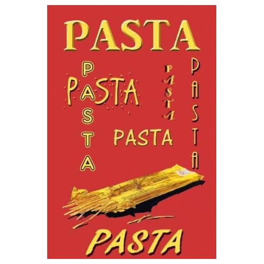 Pasta Spaghetti Italia Italy Italian Kitchen Food 12" X 16" Image Size Vintage Poster Reproduction, We Have Other Sizes Available on Amazon