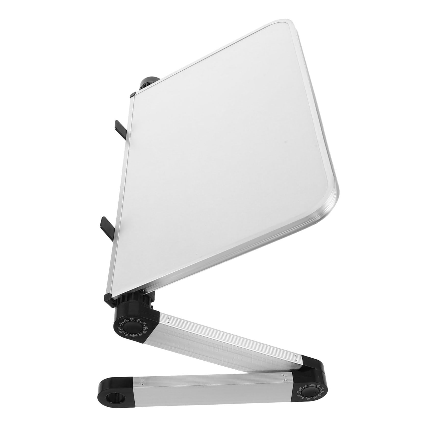 Homoyoyo Soporte Portátil para Ordenador Ajustable con Base Elevada para Escritorio y Cama Compatible con Portátiles y Tablets Diseño Ventilado para Disipación Térmica Color