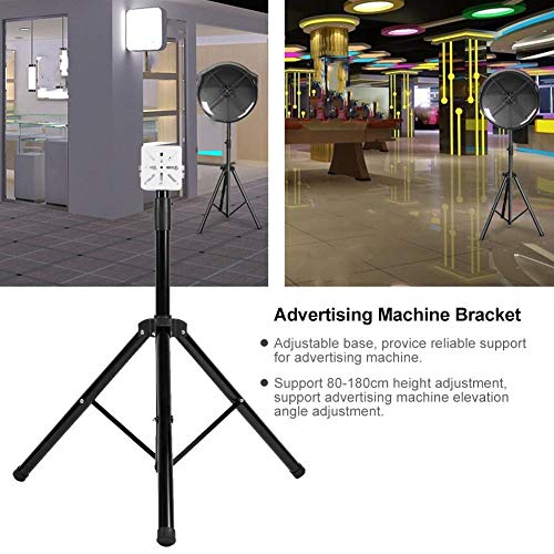 Metal Tripod Bracket, Advertising Machine Bracket For 3D Holographic Projector Fan Advertising Machine From 42Cm To 100Cm, Universal Bracket Adjustable Base Support 80-180Cm Height Adjustment #TOP1