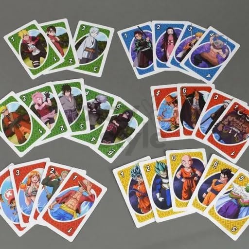 Image of Anim'e Cards Game Play with Family and Friends and Ideal for Parties, Travel, and Family Gatherings (Pack of 1)