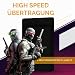 Storite SUHSAI Externe Gaming-Festplatte, tragbares USB 3.0-Laufwerk, 2,5-Zoll-Hochgeschwindigkei... Backup-Laufwerk, kompatibel mit Laptop, PC, Mac, Spielekonsole (1 TB)