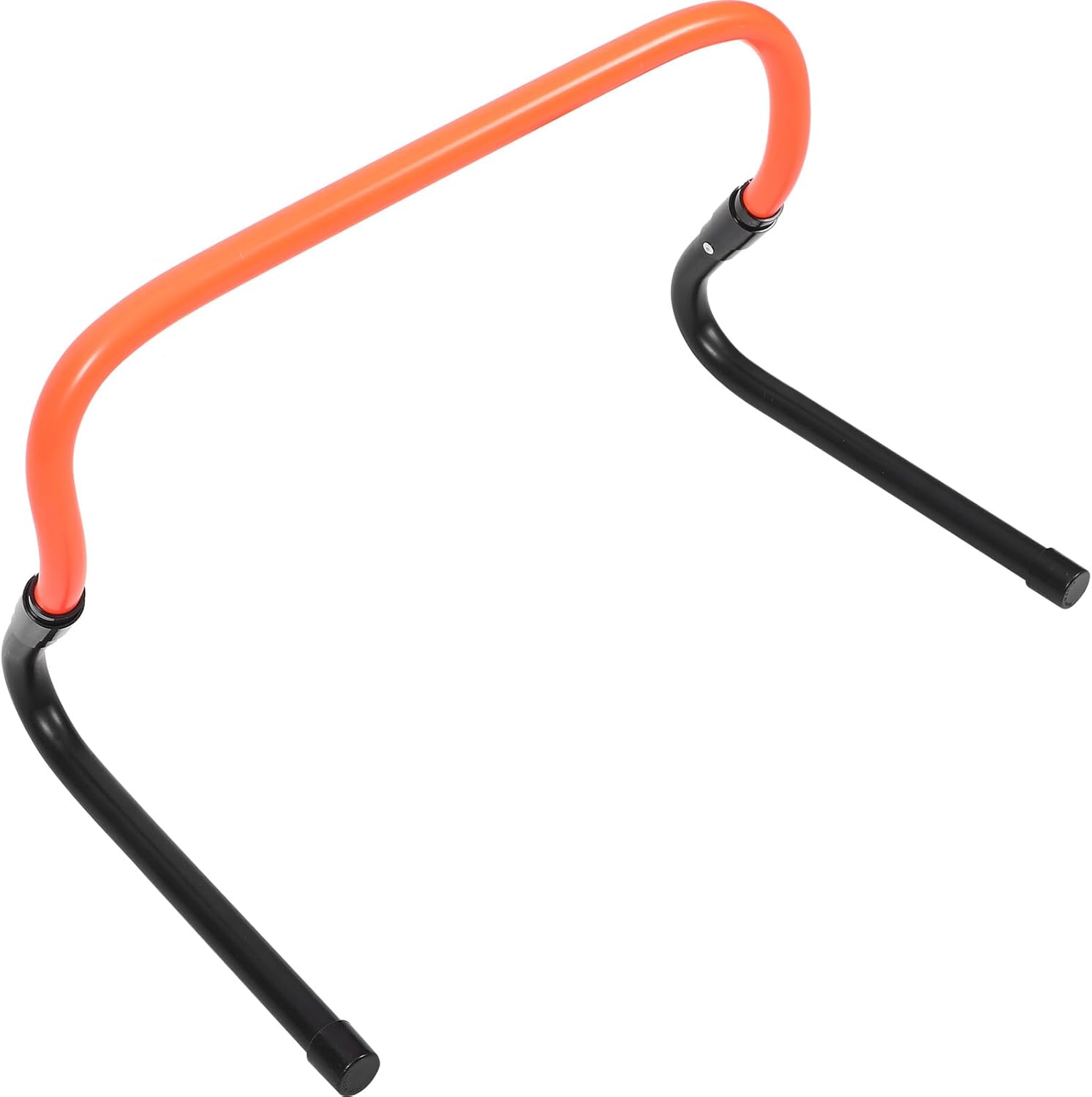 Milisten Adjustable Speed Hurdle for Soccer Training, 2-Height PVC Agility Hurdle, Foldable Training Equipment for Speed and Agility Drills