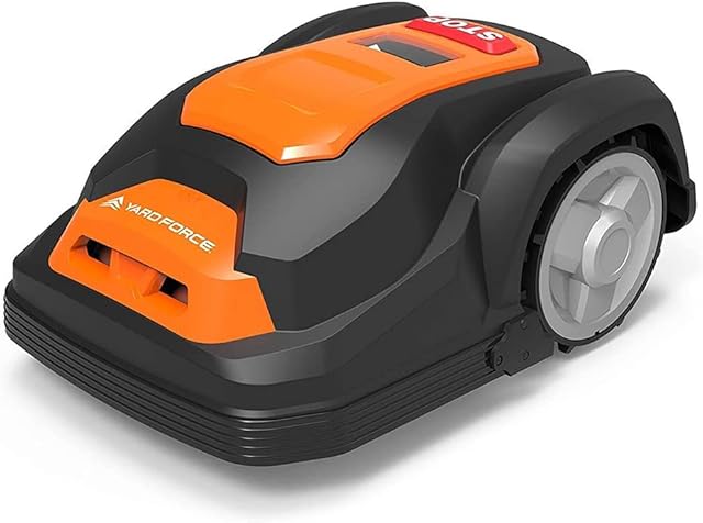 Yard Force SA650B Robotic Lawnmower with Lift and Obstacle Sensors for Lawns up to 650m²