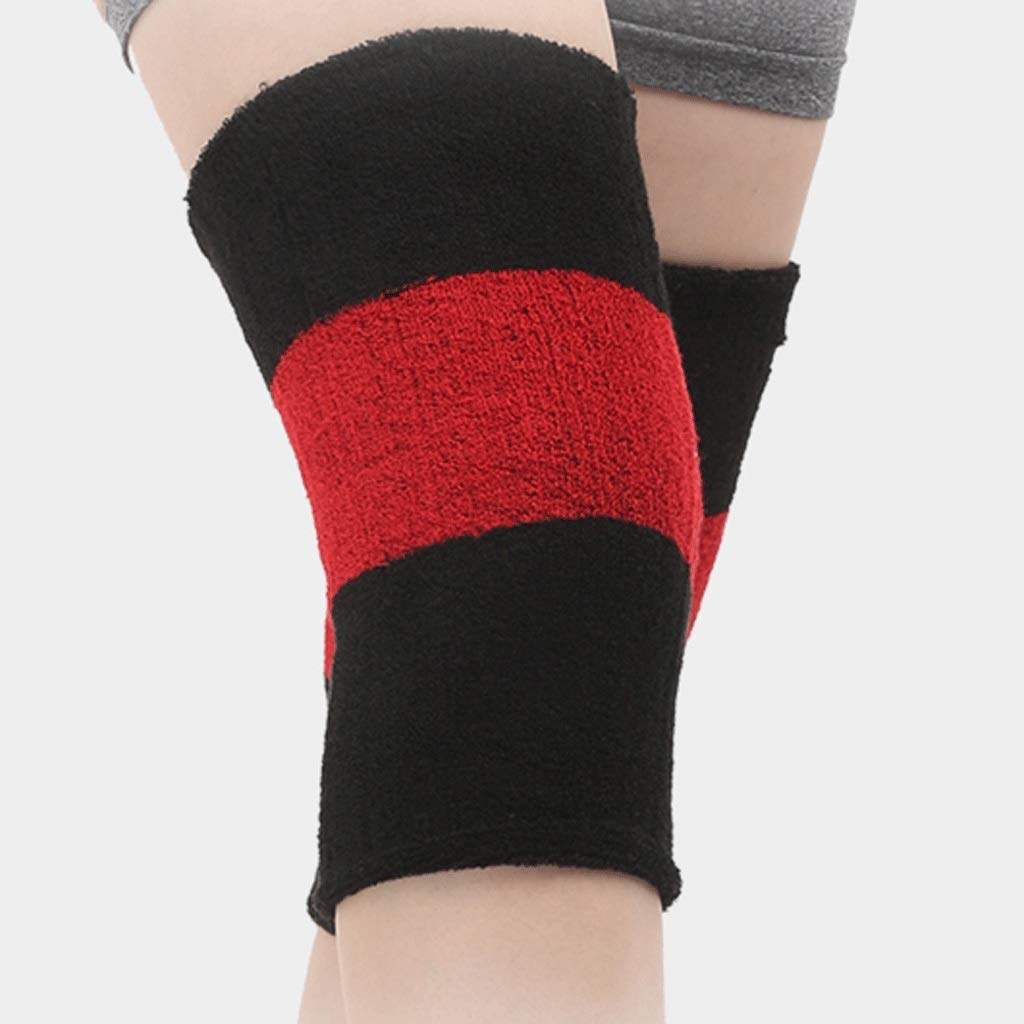 Warm Knee Pads - Thicken Lengthen Breathable Elastic Wool Cashmere Knees Warmers Knees Brace Support Knee Protector Women
