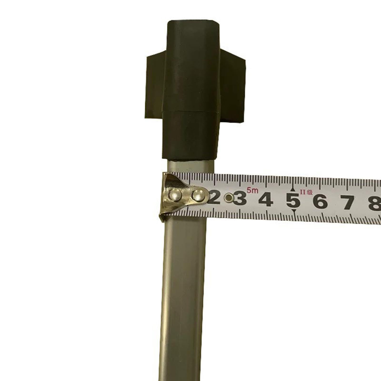 F Fityle Escalera telescópica de aleación de aluminio con barra de equilibrio, universal, con estabilidad mejorada, para techo, interior y hogar, 100cm