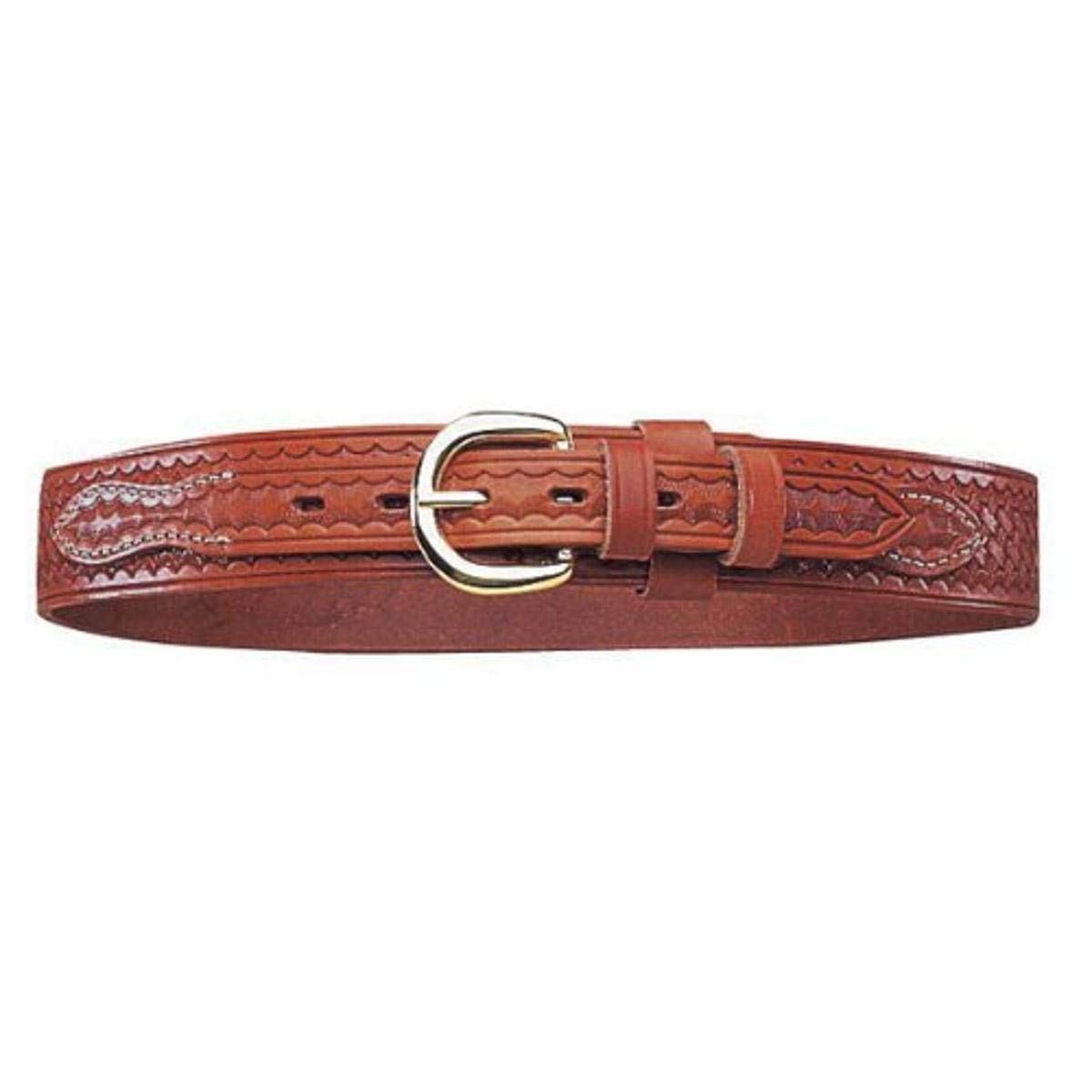 BIANCHIB4 Rangerâ„¢ Belt, 1.75 Width, Plain Tan Finish, Brass Buckle, SZ36