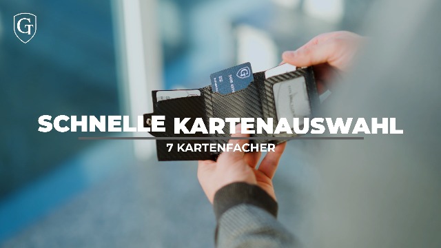 GenTo - Slim Wallet mit Münzfach & RFID NFC Schutz - Mini 