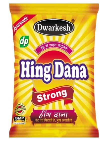 Image of HING DANA by Dwarkesh Products 50gm X 5 packet (Pack of 5 * 50 gm)