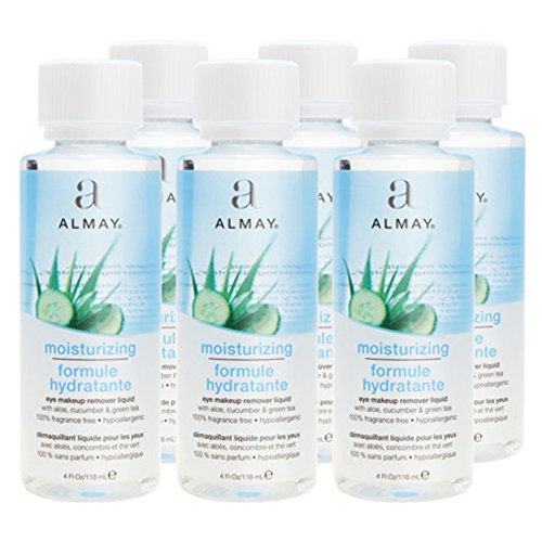 Almay Moisturizing Eye Makeup Remover Liquid, 4 Fluid Ounce
