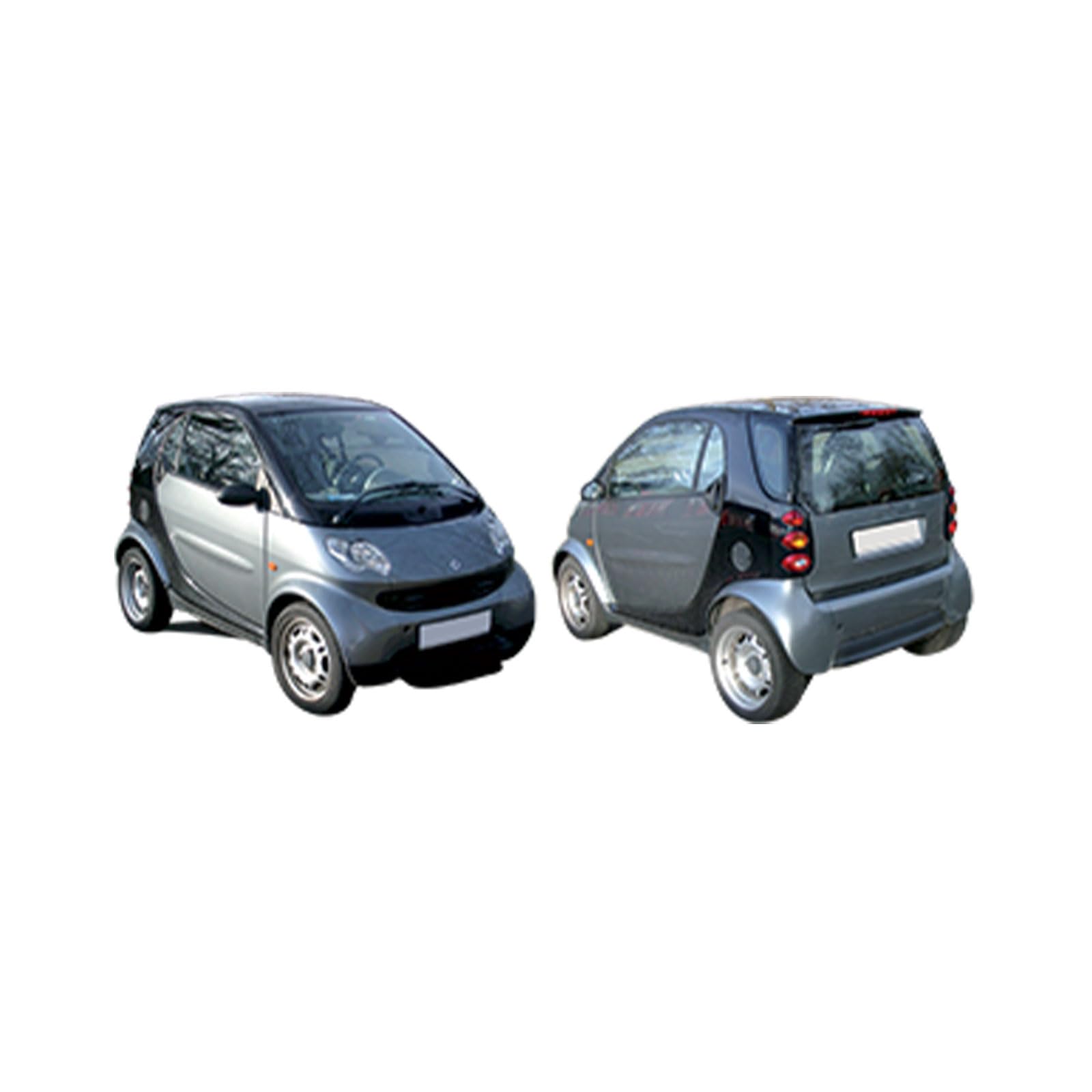 ME3043014 PARAFANGO ANTERIORE SINISTRO (LATO GUIDA) CON FORO LUCCIOLA/FRECCIA SPECIFICO PER SMART FORTWO DAL 2002 AL 2007. CODICE ORIGINALE Q0011150V002C04L00
