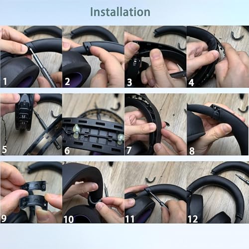 Repuestos para auriculares Xbox Earpads y cubierta de diadema compatibles con Microsoft Xbox Wireless/Xbox Stereo/Edición especial 20 aniversario miniatura 5