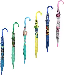 Sombrinha Infantil Automática Estampas Sortidas