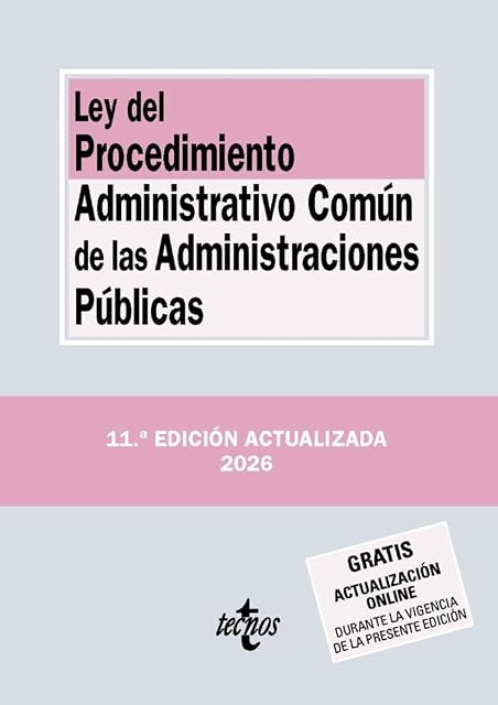 Portada de Ley del Procedimiento Administrativo Común de las Administraciones Públicas