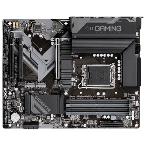GIGABYTE B760 GAMING X DDR4 Scheda madre - Supporta CPU Intel Core di 14a generazione, VRM digitale a 8+1+1 fasi, fino a 5333MHz DDR4 (OC), 3xPCIe 4.0 M.2, LAN 2.5GbE, USB 3.2 Gen 2 - Scheda madre - Immagine 4