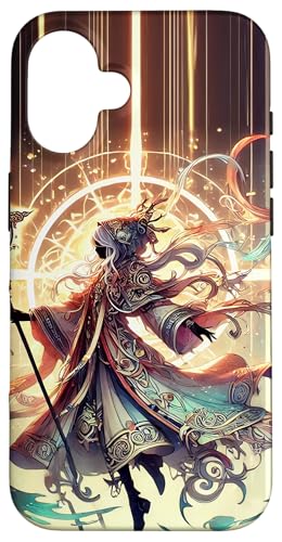 Carcasa para iPhone 16 Mago Arcano Fantasía Arte Digital