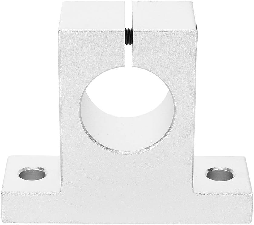 Wspornik Wału Łącznik ze Stopu Aluminium SK30 Średnica Wewnętrzna 30 Mm Utleniony Wspornik Mocujący do Szyny Liniowej Średnica Zewnętrzna 84 Mm i grubość 28 do urządzeń Przemysłowych