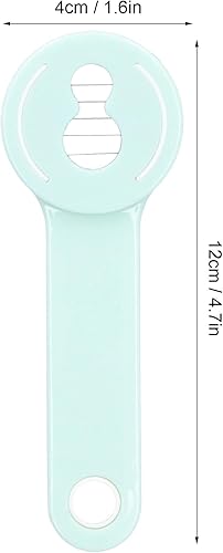 Miniatura 2 de HEITIGN Rebanador multifuncional de frijoles vegetales, acero inoxidable, verde claro, 2 piezas