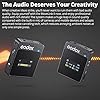 Godox MoveLink M2 II Microphone, Wireless Lavalier Mic, Compatible DSLR Cameras, Camcorders, Smartphones for photography, Vlog, Filmmaking, Interviewer, with 2 Transmitter 1 Receiver (MovieLink M2 II) #5