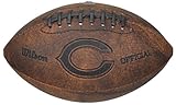 Gulf Coast Sales NFL Chicago Bears Wilson 9-Inch Throwback Football Brown